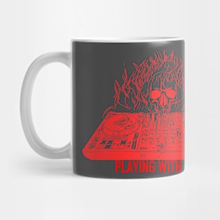 Playing with fire Mug